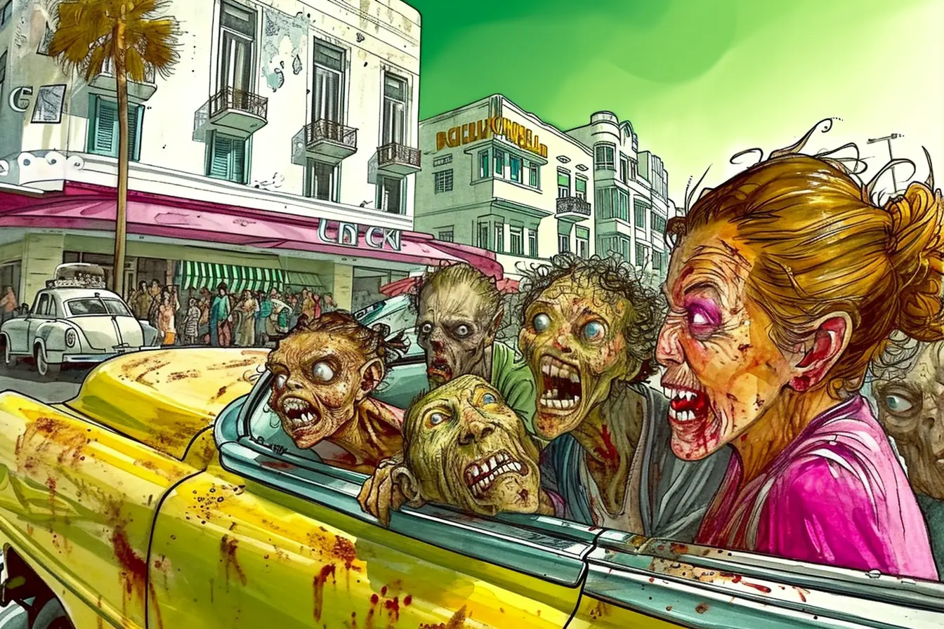 The Miami Zombie Attack - Photo